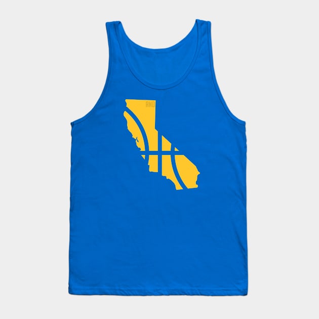 Warriors Basketball Tank Top by And1Designs